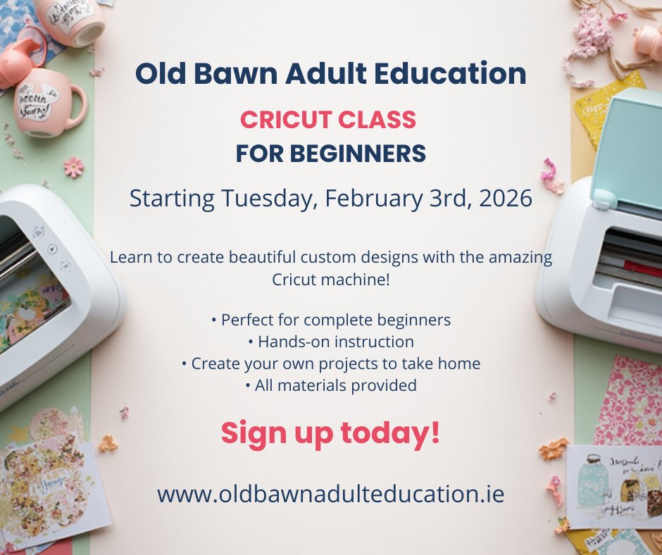 Adult Education Old Bawn tweet media