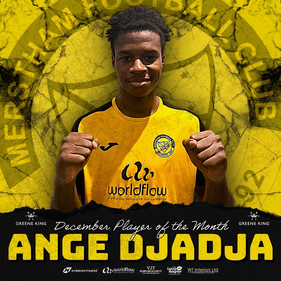 𝗚𝗿𝗲𝗲𝗻𝗲 𝗞𝗶𝗻𝗴 𝗗𝗲𝗰𝗲𝗺𝗯𝗲𝗿 𝗣𝗹𝗮𝘆𝗲𝗿 𝗼𝗳 𝘁𝗵𝗲 𝗠𝗼𝗻𝘁𝗵

Our December winner is… Ange Djadja!

What a great month for our new centre-back - four wins, two clean sheets and a run of impressive performances from our No.6.

Congratulations, <a href="/ADjadja29/">Ange Djadja</a>!

#UTM 🧡🖤