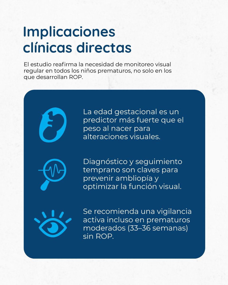 ¿Cómo afecta la prematuridad al desarrollo visual en niños y adolescentes?
El Estudio Gutenberg Prematurity Young ofrece evidencia contundente sobre la relación entre el nacimiento prematuro, el estrabismo y el nistagmo.

retooftalmologia.com/blog/estrabism…