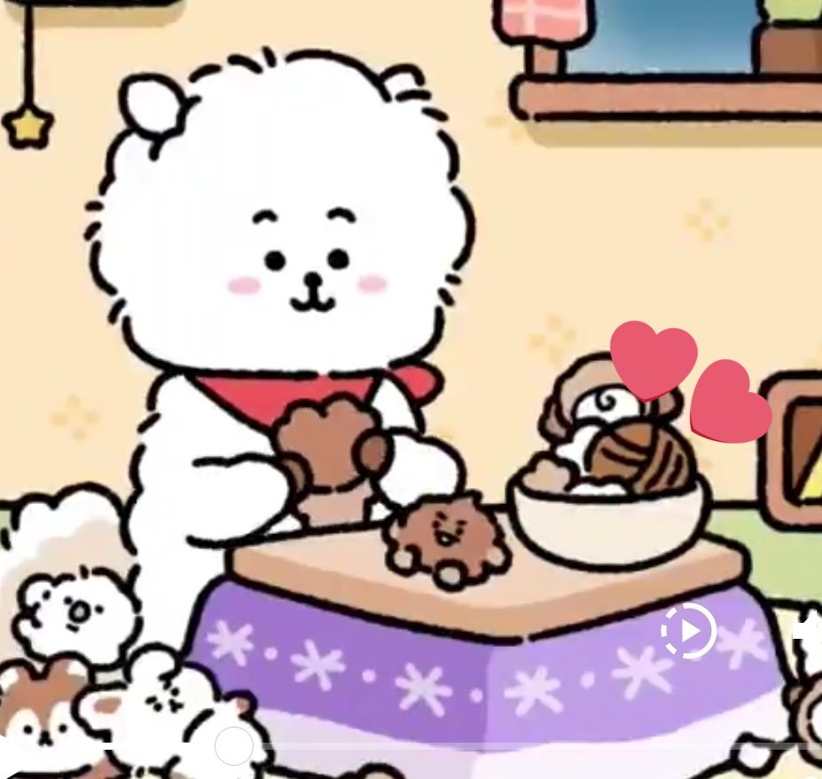 RJinglow's tweet photo. @BT21_ Our RJ is so cute and affectionate! The brown tone in the little dolls... could it be that he also used DJ's fur? 😅 his wool is precious, nothing goes to waste 🤭 How adorable! 💕
#BT21 #MADEBYRJ #JIN #SEOKJIN https://t.co/AEUky3YtZx
