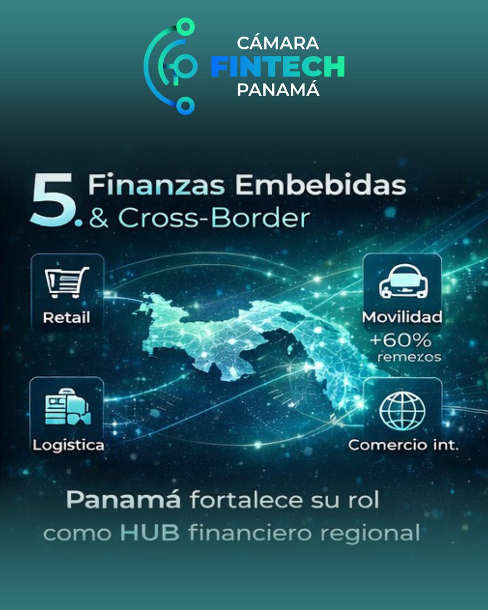 fintechpanama's tweet photo. Desde la Cámara Fintech de Panamá impulsamos el crecimiento del ecosistema y el futuro de las finanzas en la región.
#FintechPanama #Fintech https://t.co/jeV6FmCuai