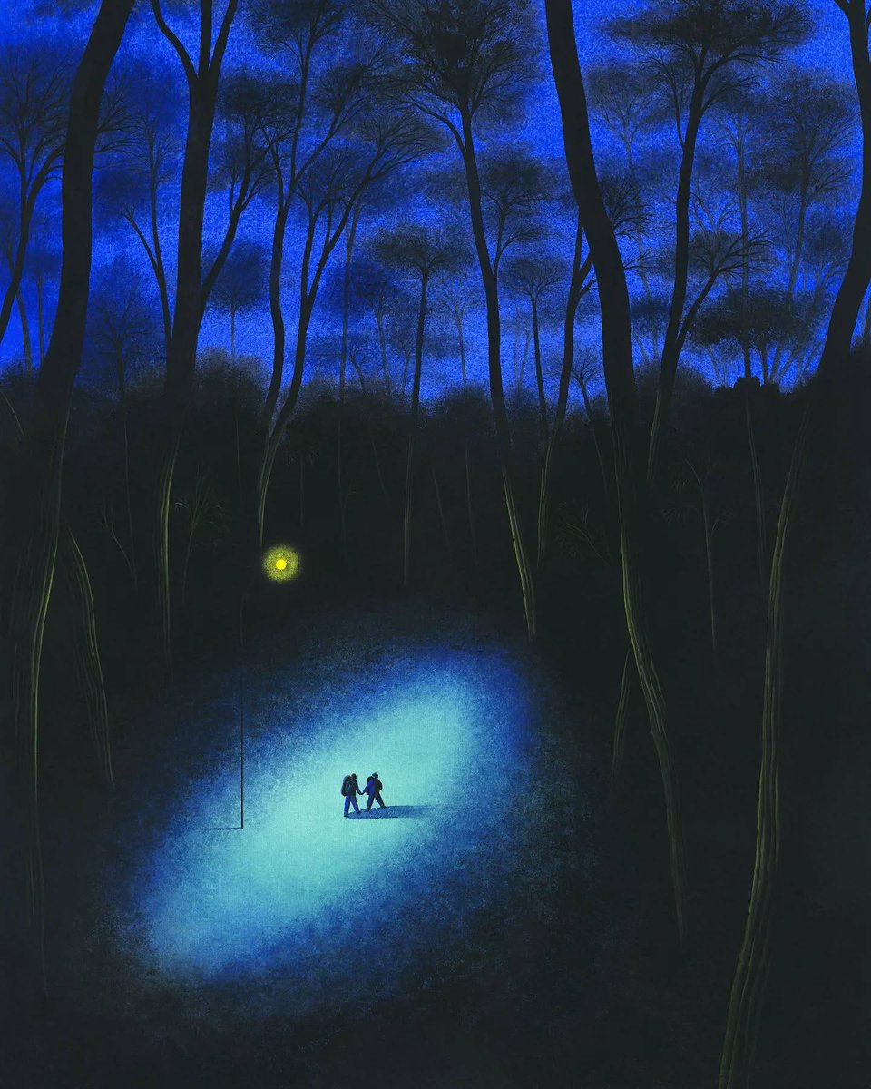 Magic forest, Jean Mallard.