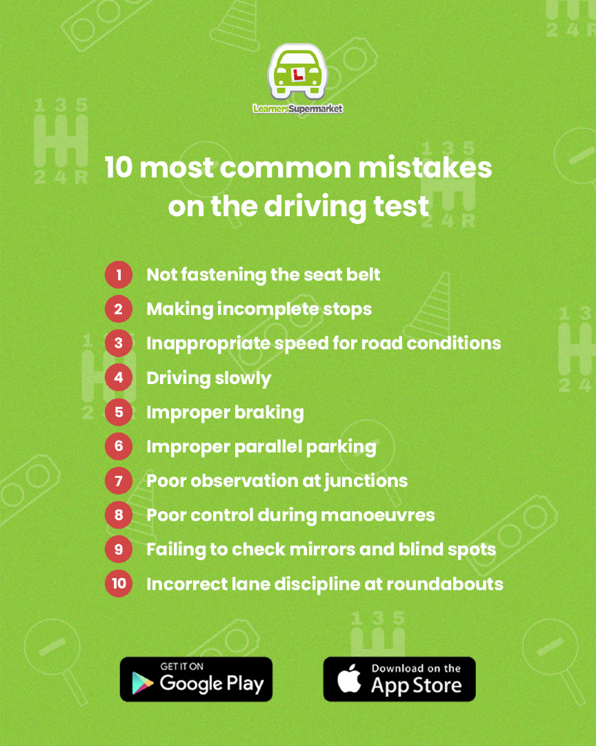 LearnersSM's tweet photo. These are the common pitfalls you must know before your driving test.
#DrivingTestFails #LearnToDriveUK #UKLearnerDrivers #DrivingTipsUK https://t.co/84vM51M2Oi