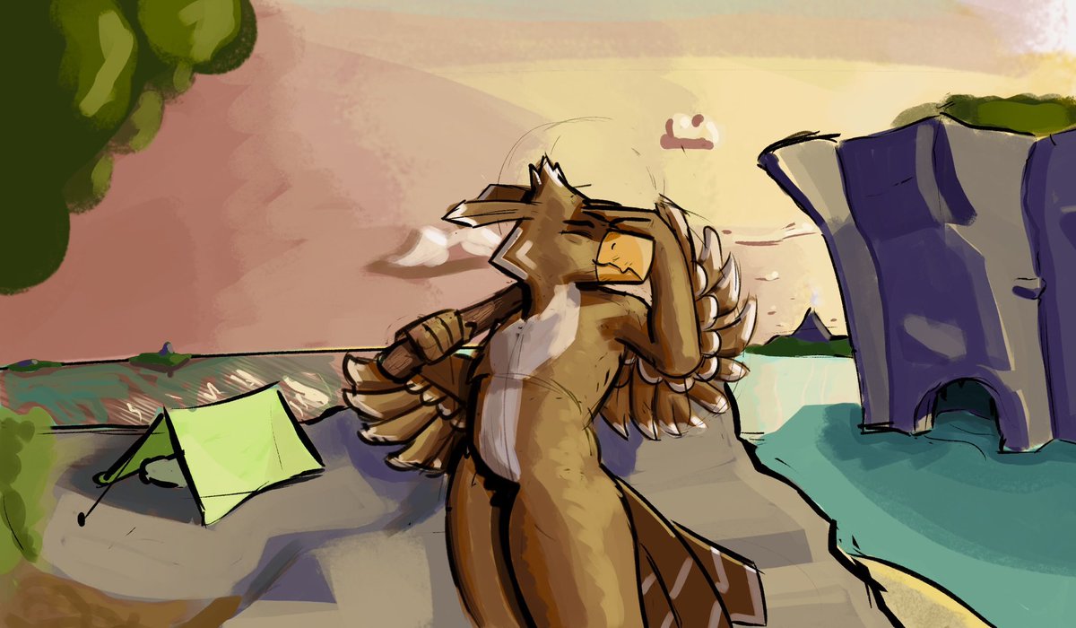 X_Equals_9's tweet photo. My pc got slimed so it will likely be a while till I can draw again (not that I post stuff often anyways😭).
Here is the last thing I made before my pc blew up https://t.co/UzWcQ9EDvB