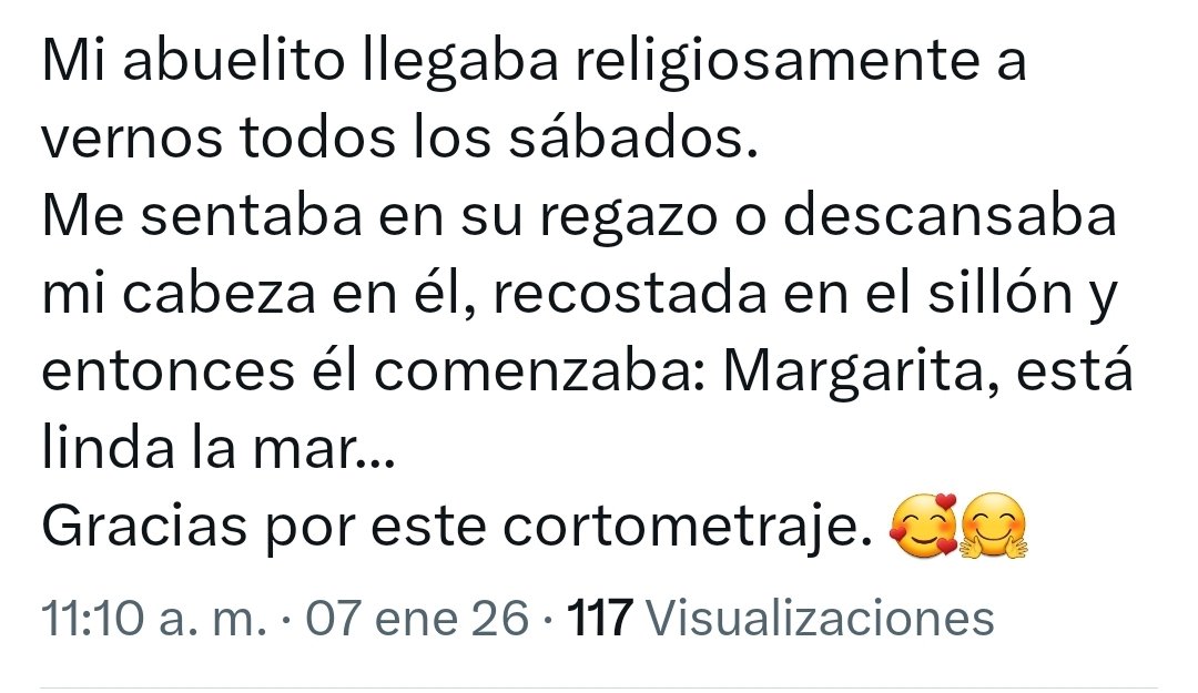 Zambranitis's tweet photo. En muchos de los comentarios al cortometraje de "A Margarita Debayle"...  La gente habló de recuerdos y nostalgia. Es bonito saber que muchos compartimos el mismo recuerdo sobre un poema tan significativo. https://t.co/52XSBiOWmD