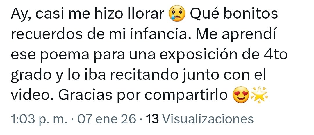 Zambranitis's tweet photo. En muchos de los comentarios al cortometraje de "A Margarita Debayle"...  La gente habló de recuerdos y nostalgia. Es bonito saber que muchos compartimos el mismo recuerdo sobre un poema tan significativo. https://t.co/52XSBiOWmD