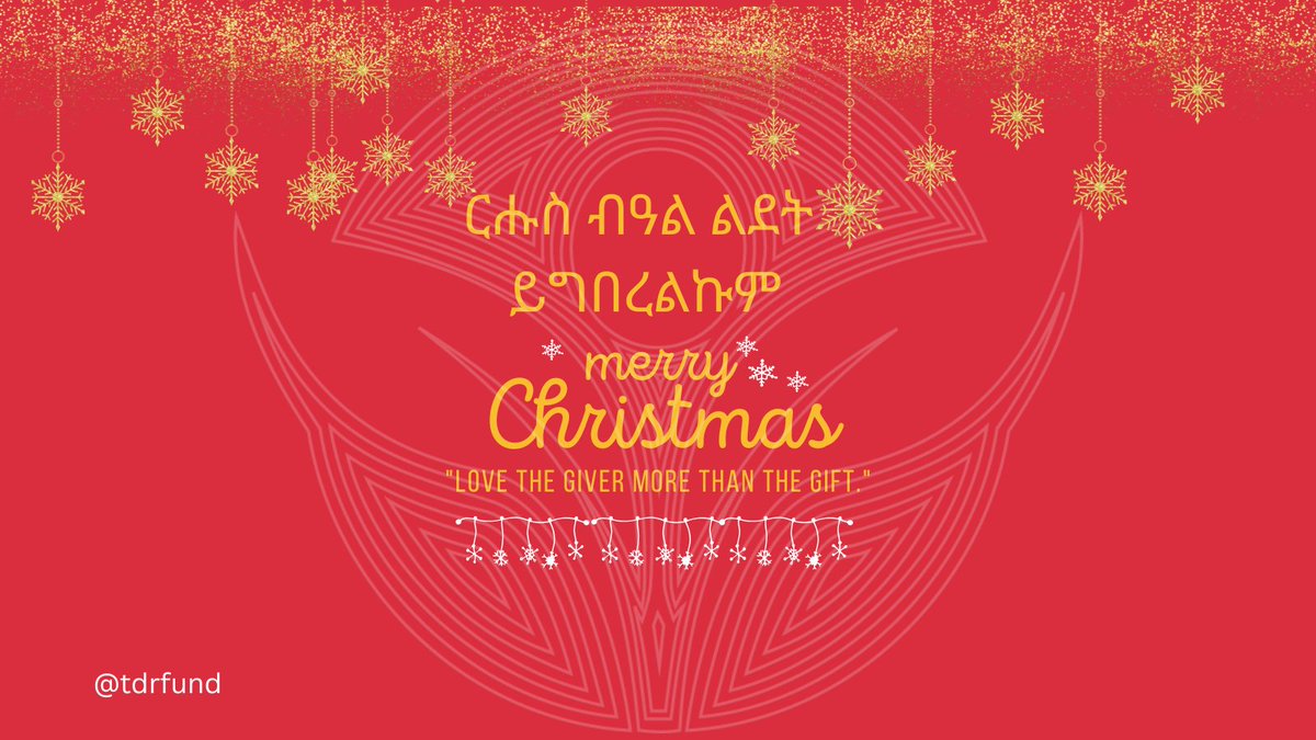 Tigray Disaster Relief FUND - TDRF tweet media