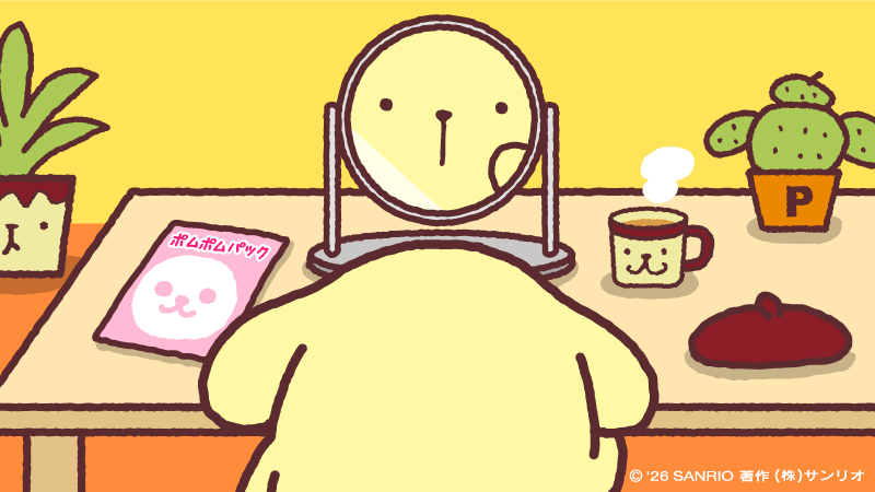 ta♡ぷりん ポムポムプリン 25周年 サンリオ｜ネックレス シルバー SA25POM-N003YG