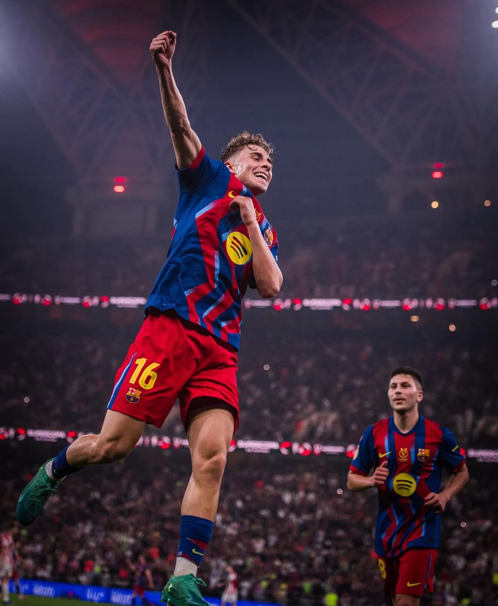 imfuraluc01's tweet image. #SUPERCup | FT 

BARCELONA 5-0 ATHLETIC BILBAO 

F. Torres 22’
F. López 30’
R. Bardghji 34’
Raphinha 38’, 52’

𝗕𝗔𝗥𝗖𝗘𝗟𝗢𝗡𝗔 𝗥𝗘𝗔𝗖𝗛 𝗧𝗛𝗘 𝗦𝗣𝗔𝗡𝗜𝗦𝗛 𝗦𝗨𝗣𝗘𝗥 𝗖𝗨𝗣 𝗙𝗜𝗡𝗔𝗟 𝗪𝗜𝗧𝗛 𝗔 𝟱-𝗦𝗧𝗔𝗥 𝗣𝗘𝗥𝗙𝗢𝗥𝗠𝗔𝗡𝗖𝗘… 

1/2: 

REAL MADRID vs ATLETICO MADRID