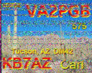 Received on 14.23 Mhz in Southern California grid square DM12mp. #SSTV #AmatuerRadio #HamRadio