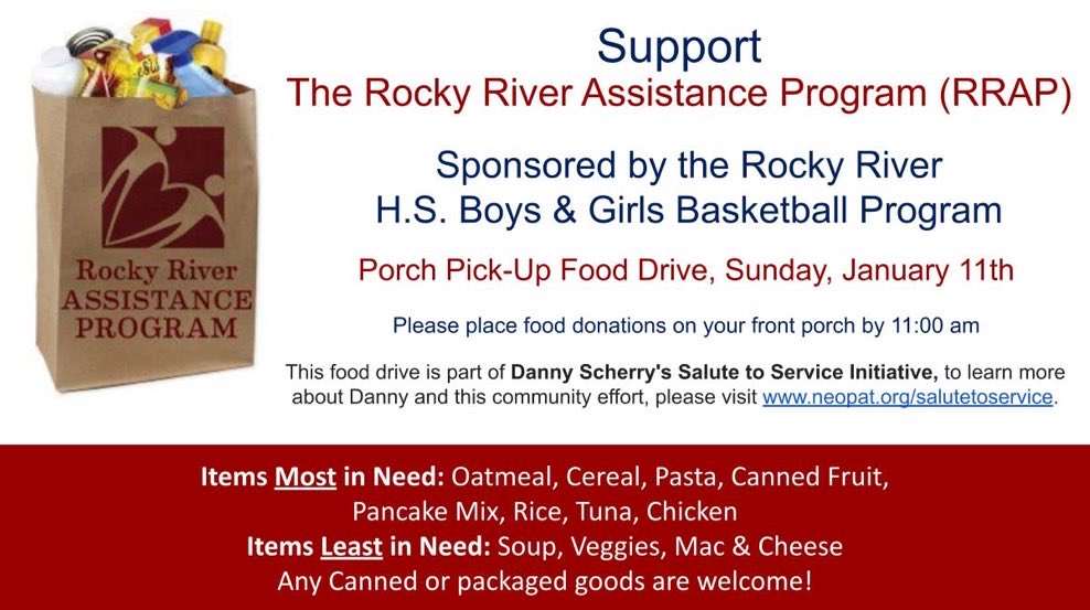 🚨 Porch Pick-Up Food Drive – We Need Your Help! 🚨 Only four days left to sign up and support the RRAP!

On Sunday, January 11th, our RR Boys &amp; Girls Basketball players will collect food donations from your porch, to participate, please sign up here: docs.google.com/forms/d/e/1FAI…