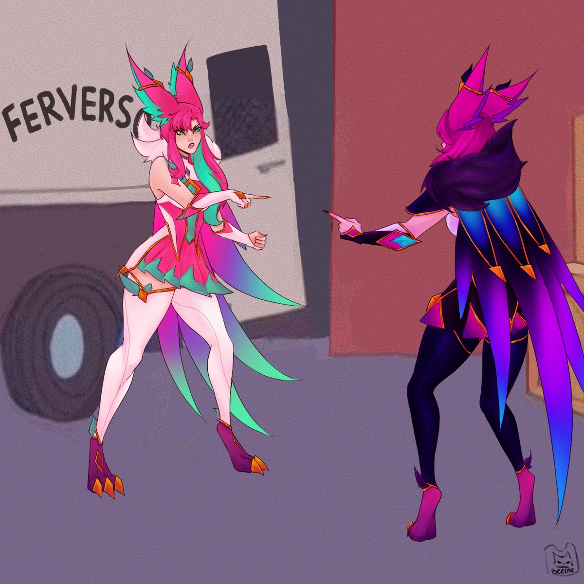 beetne_7's tweet photo. Commission 💕

#xayah #LeagueOfLegendsFanArt https://t.co/8bNHSG4d81