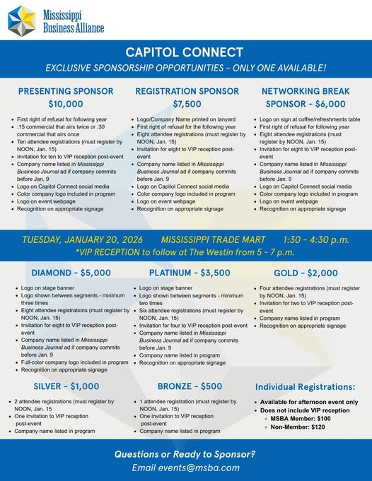 Mississippi Business Alliance tweet media