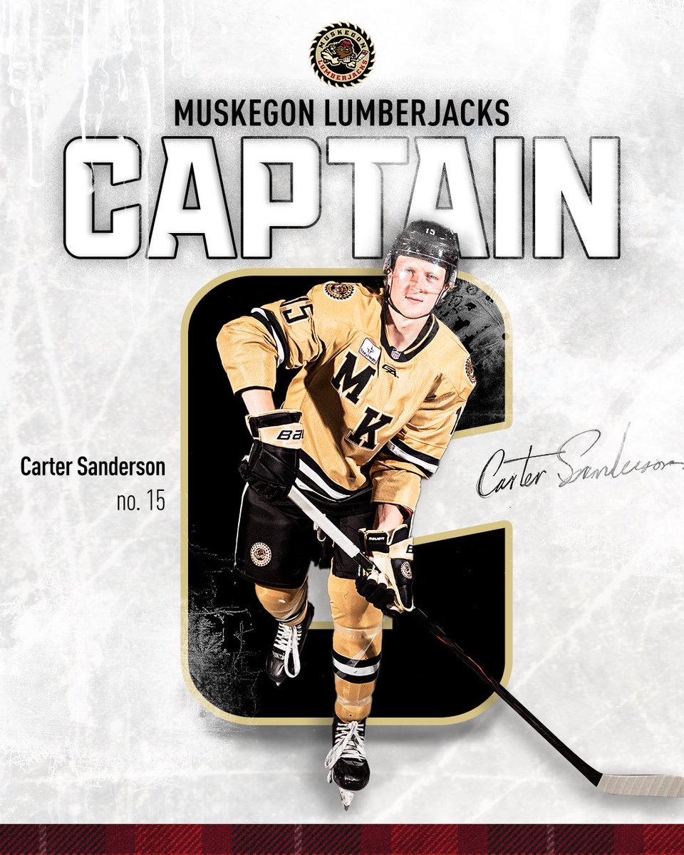Captain Carter!

Carter Sanderson has been named the 16th captain in Lumberjacks history! Read more about it at the link in our bio. 

#ChopChop #GetJACKD #MKG #USHL