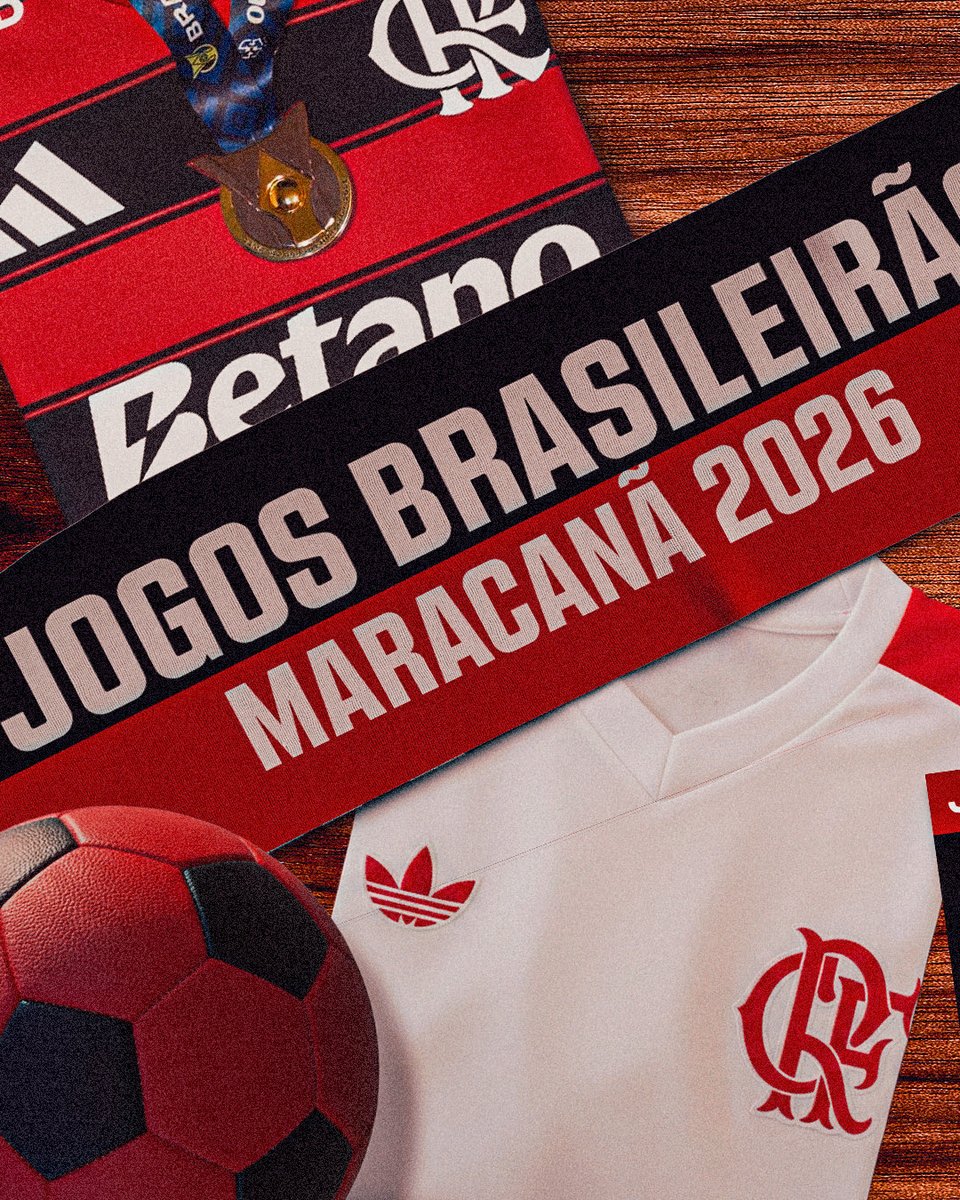 Flamengo's tweet image. Os jogos do Mengão pelo Brasileirão 2026 em casa! Quem aí tá com saudade do Maraca?

#calendário
