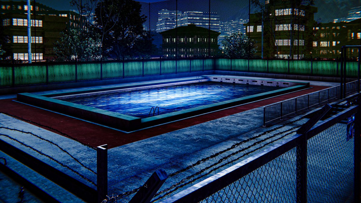 RedPanda_VRC's tweet photo. World: In The Pool - Chainsaw Man ⁄ チェンソーマン
Author: Viwi
Link: https://t.co/8x2A4N8xnn

#VRChat #VRChatPhotography 
#VRChat_world紹介 #RPandaLens https://t.co/EQAkJ3eU4z