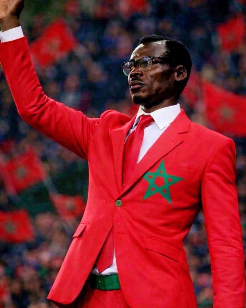 LucaVaran's tweet photo. MAROC 🇲🇦 : Michel Kuka alias Lumumba VEA est autorisé à rester au Maroc et à assister aux matchs jusqu’à la finale ( 2000€ par match ) 

Chance eloko PAMBA !!!! https://t.co/WvncYdReUG