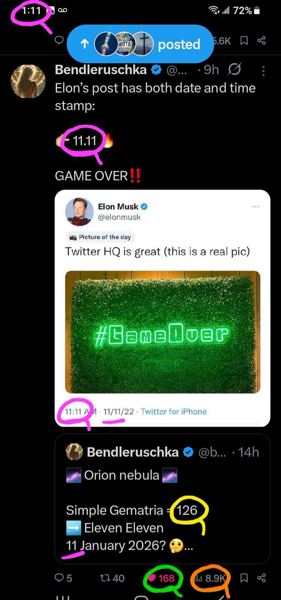 DeanDavis33's tweet image. 😎8️⃣9️⃣ #EightyNine 
1️⃣2️⃣6️⃣ #OneTwoSix 
1️⃣6️⃣8️⃣ #OneSixEight 
🎰 #WhatAreTheOdds 🪽
1️⃣7️⃣1️⃣ #SeventeenOnes