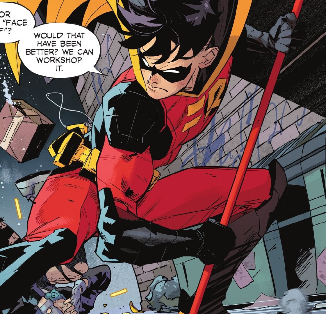 Sue_Annae's tweet photo. I cant express how happy the damn bo staff makes me, Tim Drake never change https://t.co/qUPFAw31Y0
