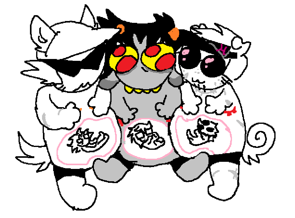 Auspicious8r8k's tweet photo. B33 // the omega trio and their babies https://t.co/TCi6K8C5Jt