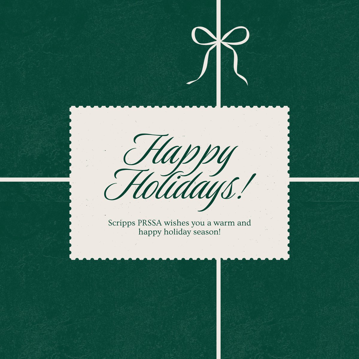 Happy Holidays! We hope you had a great holiday season! We can't wait to see you back in Athens next week 💚