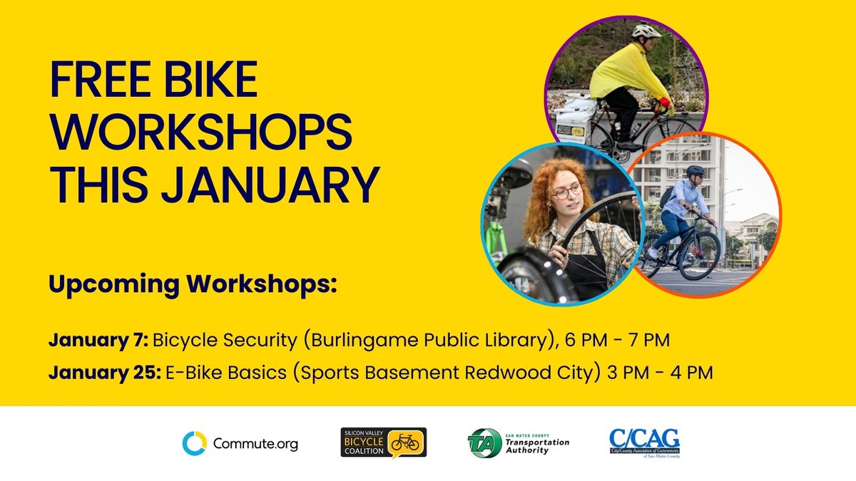 Become a biking pro in 2026! Sign up to attend a free bike workshop!

Register here: ow.ly/jsk750XTbge