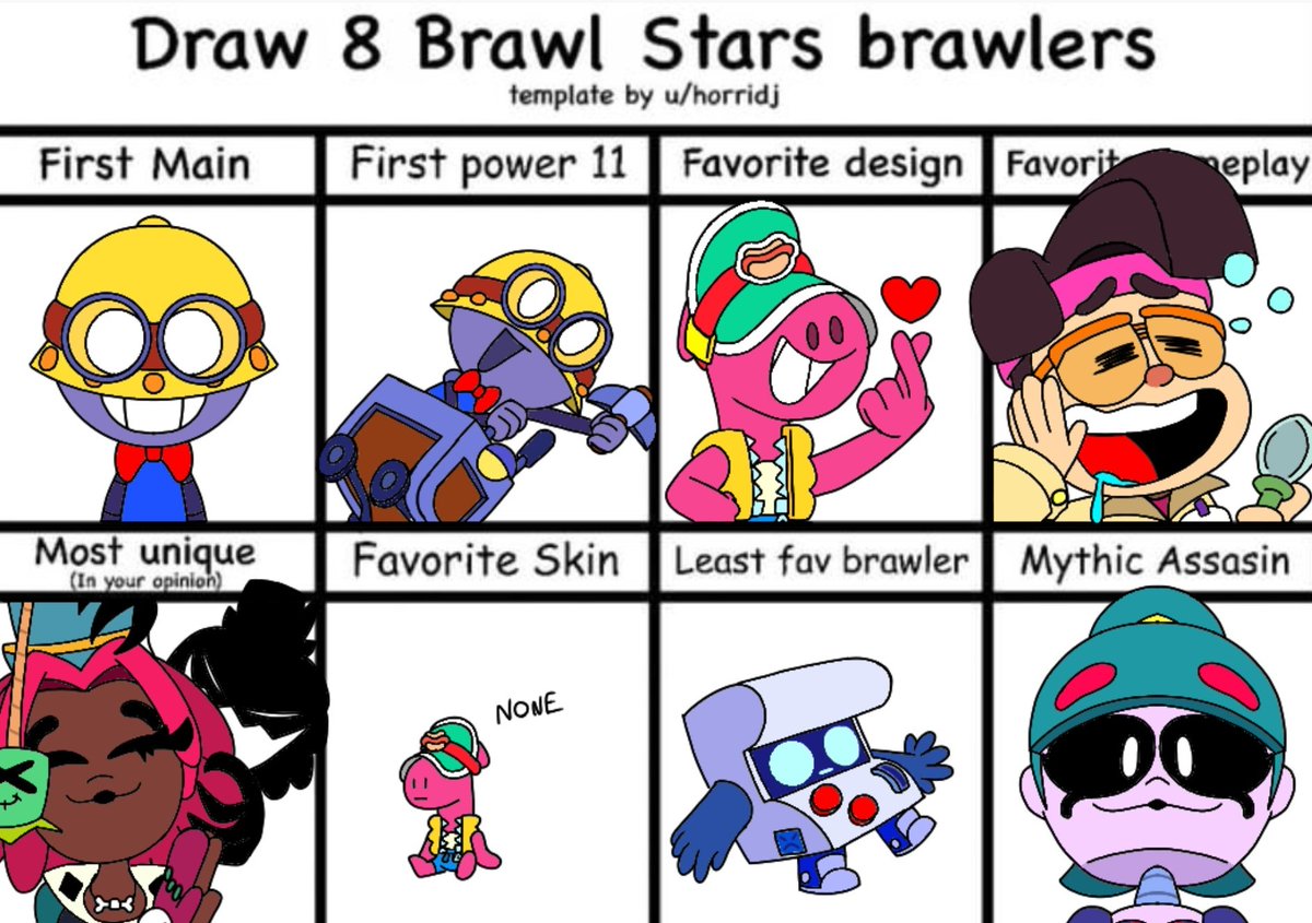 #brawlstars #BrawlStarsArt #brawlstarsfanart #brawlstarscarl #BrawlStarsDoug #brawlstarsJaeyong #brawlstarsjuju #brawlstars8bit #brawlstarsgigi