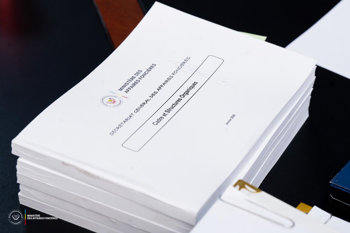 Ministère des Affaires Foncières - RDC tweet media