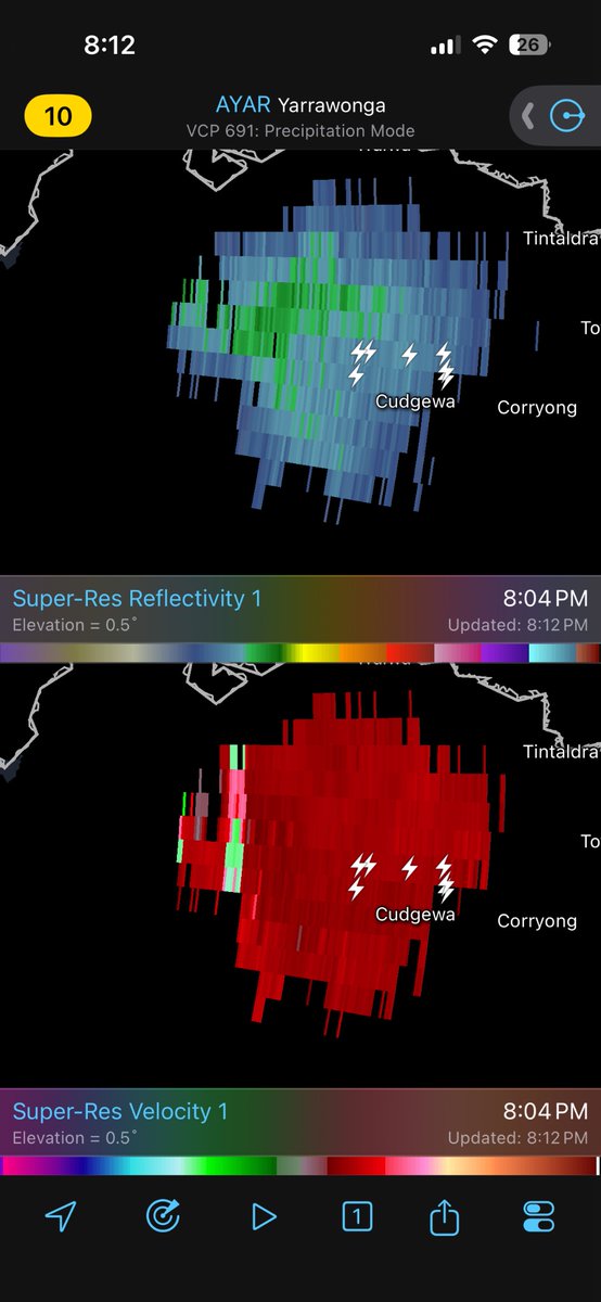 mn_storm's tweet photo. The Walwa bushfire has produced the first pyrocumulonimbus cloud of 2026. https://t.co/XvvsWhDm9p