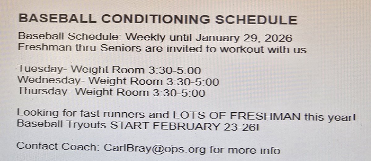 Benson High Athletics tweet media