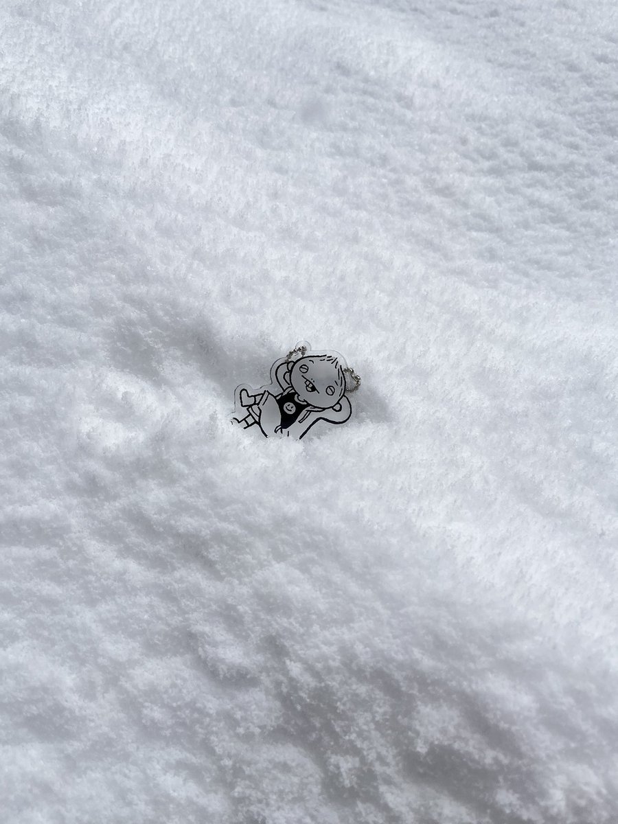 ドカ雪で外が真っ白です