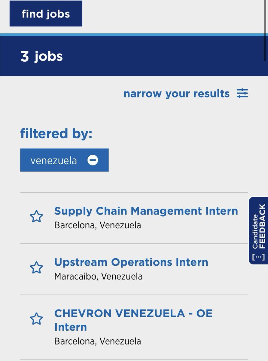 🚨 ¡ÚLTIMA HORA VENEZUELA! 🚨🇻🇪

URGENTE — ¡LO ÚLTIMO! 🇻🇪 🇺🇸

Chevron comienza a abrir puestos de empleo en Venezuela.