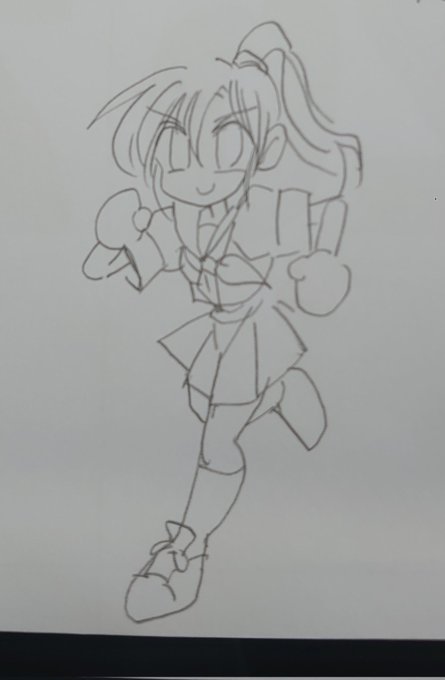 今日帰ったら仕上げよう落書き 