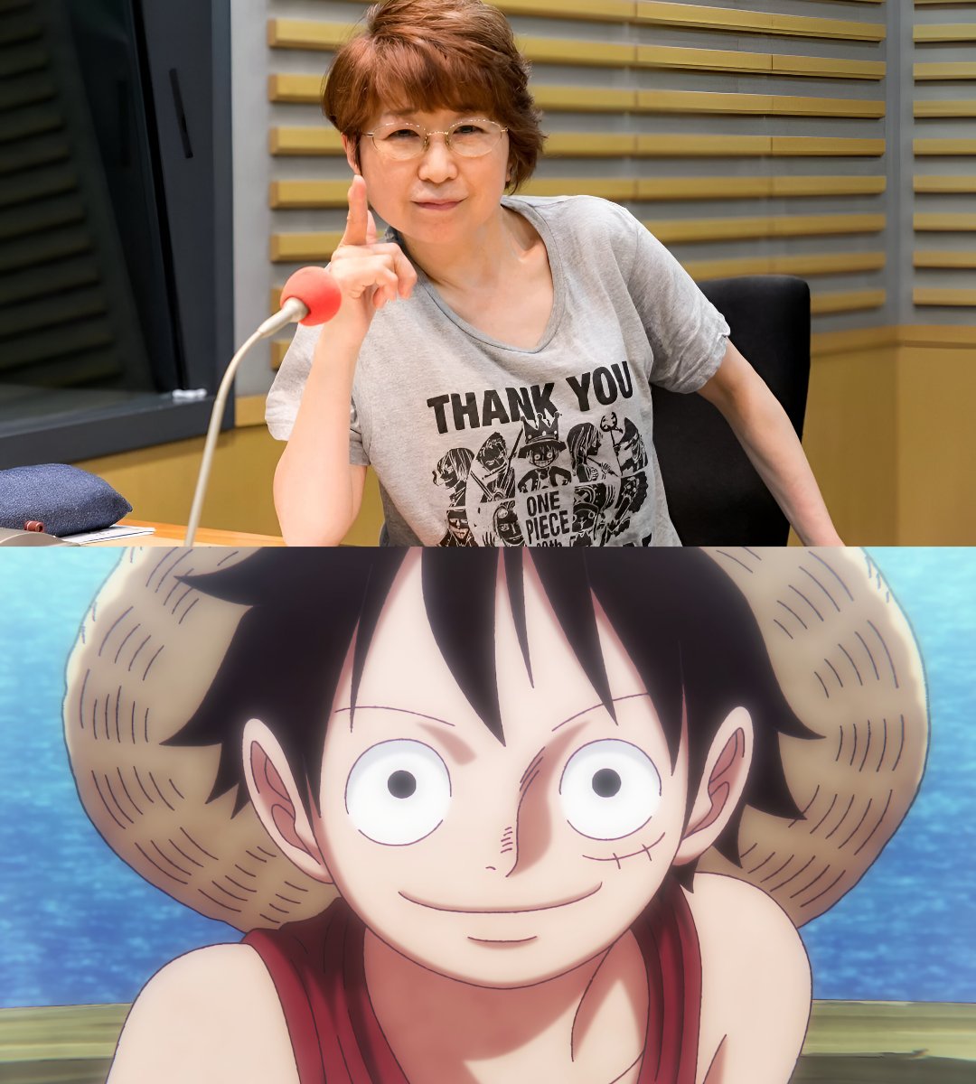 0nePieceNews_'s tweet image. La seiyū de Luffy, Mayumi Tanaka fête aujourd'hui ses 71 ans !

Plus de 26 ans qu’elle fait la voix à Luffy pour l’anime One Piece. 🤯