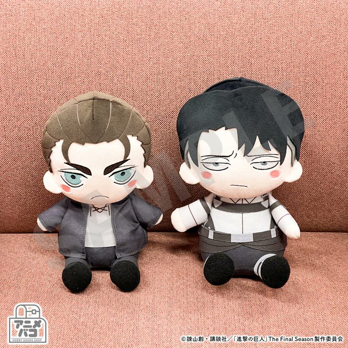 ECサイトにて通販実施中！！ TVアニメ『進撃の巨人』 だっこシリーズ