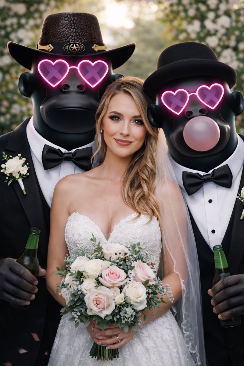 We’re so excited we’re having a community wedding party <a href="/EAPESCLUB/">EAPES</a> we’re all ready for the love of <a href="/pres343/">343</a> 💕 we wish them the best while we live vicariously through them. Bachelor party was a blast 💥 <a href="/simonwilliams75/">Simon Williams ⚡️</a>