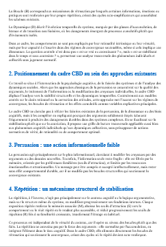 CrowdConsciou's tweet photo. Ce document montre que la répétition est souvent plus puissante que la persuasion car elle agit sur la structure des systèmes humains plutôt que sur les arguments.

À travers le cadre CBD, la persuasion apparaît comme ponctuelle et fragile, tandis que la répétition renforce des boucles de rétroaction qui stabilisent les comportements dans le temps.

La répétition normalise des récits indépendamment de leur véracité, en abaissant les résistances cognitives et en favorisant la familiarité.

Cette dynamique explique la persistance d’idées fausses, les inerties sociales et la polarisation, sans invoquer l’irrationalité.

Le changement durable dépend donc moins de convaincre que d’installer de nouvelles convergences par accumulation.