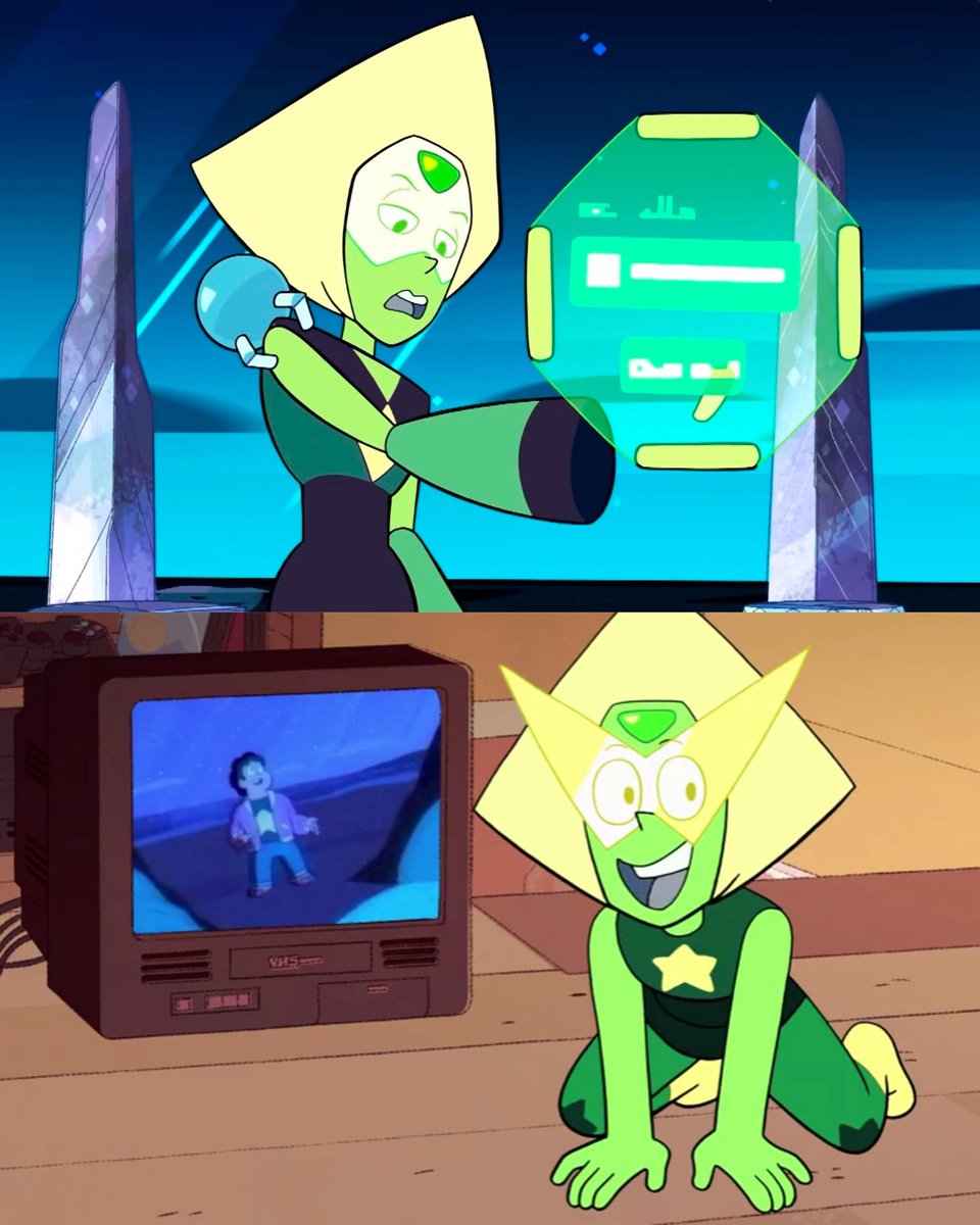 ToonHive's tweet image. 11 years ago today, Peridot debuted in ‘Steven Universe.’