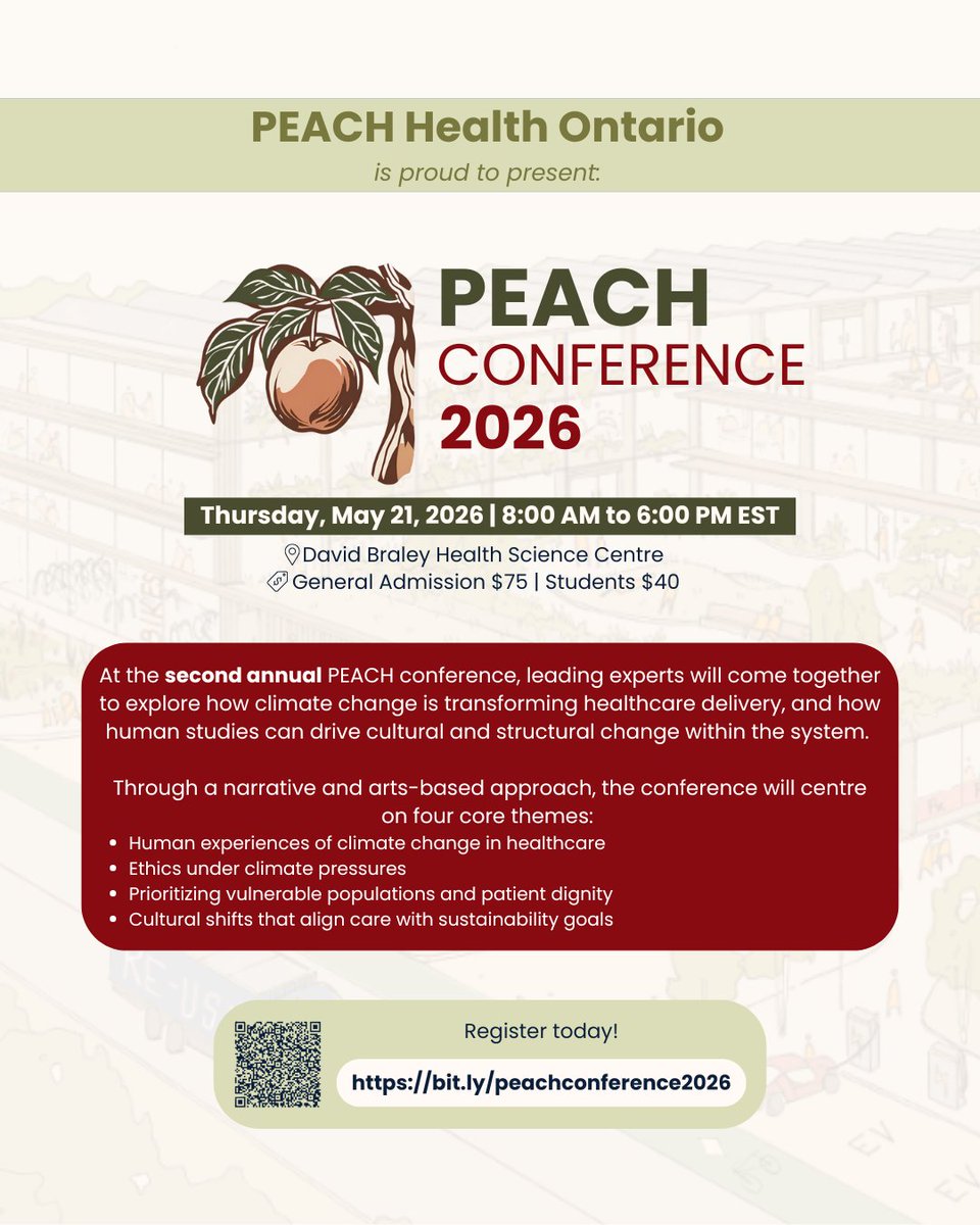 PEACH Health Ontario tweet media