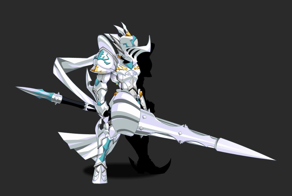 It's a new year, but that doesn't mean we can't appreciate the classics. Here's the White Knight Z from AQC. Some say their lance can even pierce the Celestial Realm.