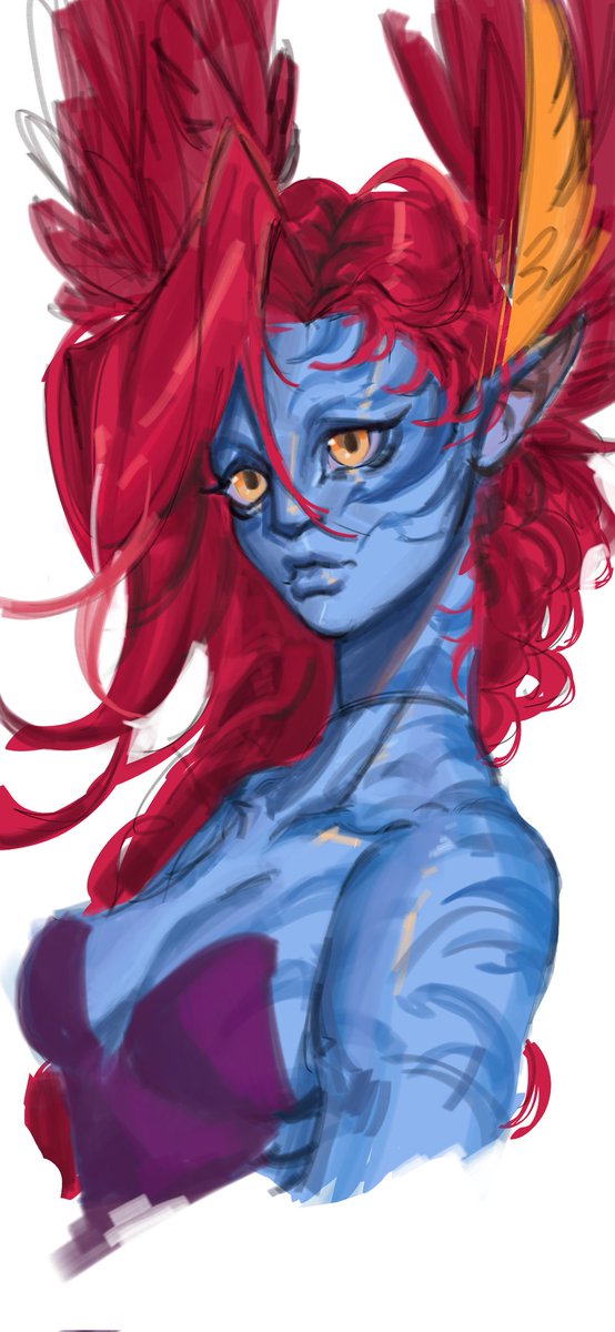 Man I just rewatched Avatar  how did I forget how fk good this movie is? Here's a y Na'vi Yaya for yall 