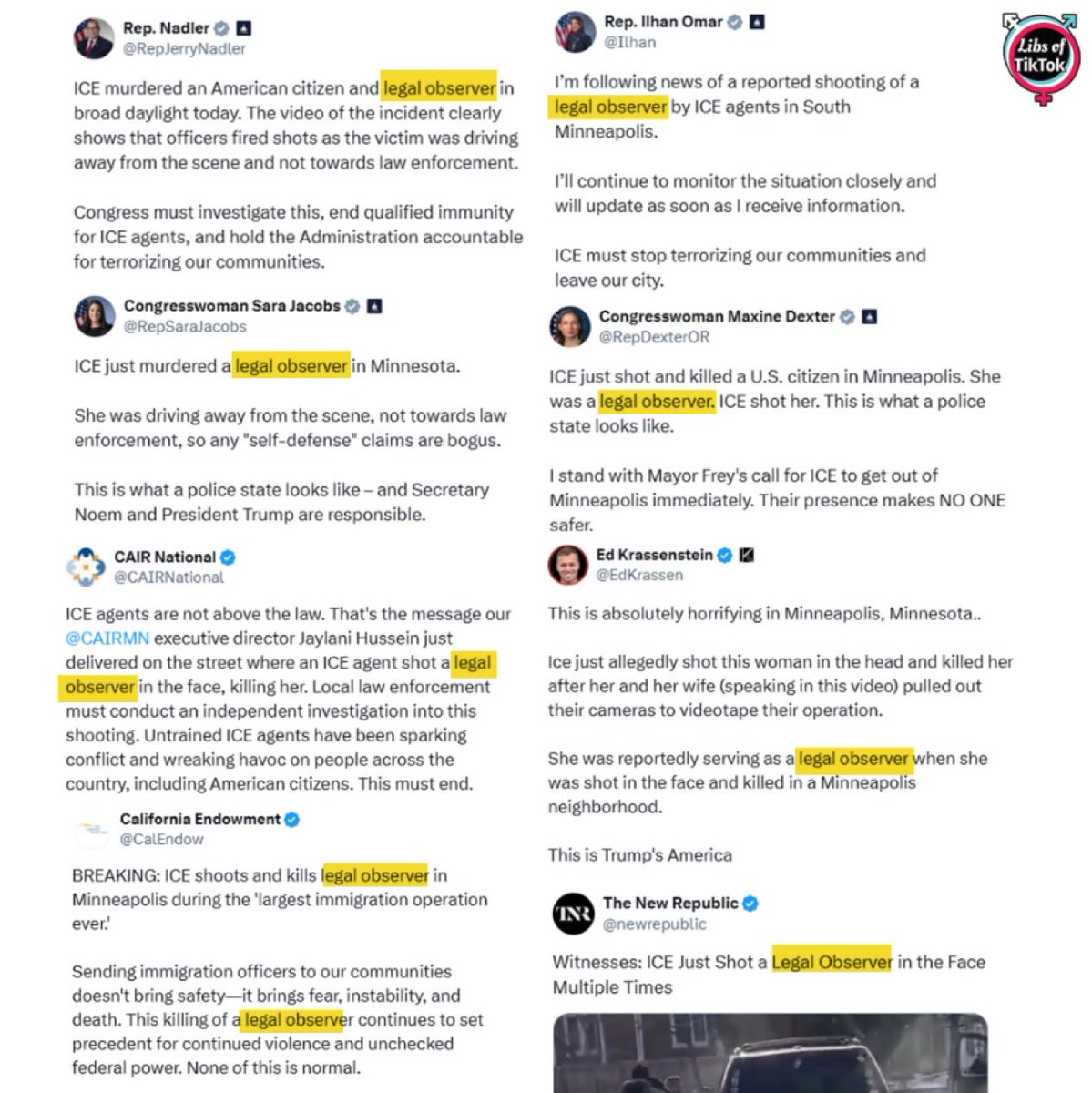 LauraLoomer's tweet image. The memo went out!