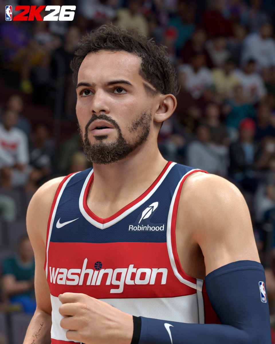 NBA2K's tweet image. Another team, another opportunity 💯

How do you like Trae's fit with the Wizards? ✍️