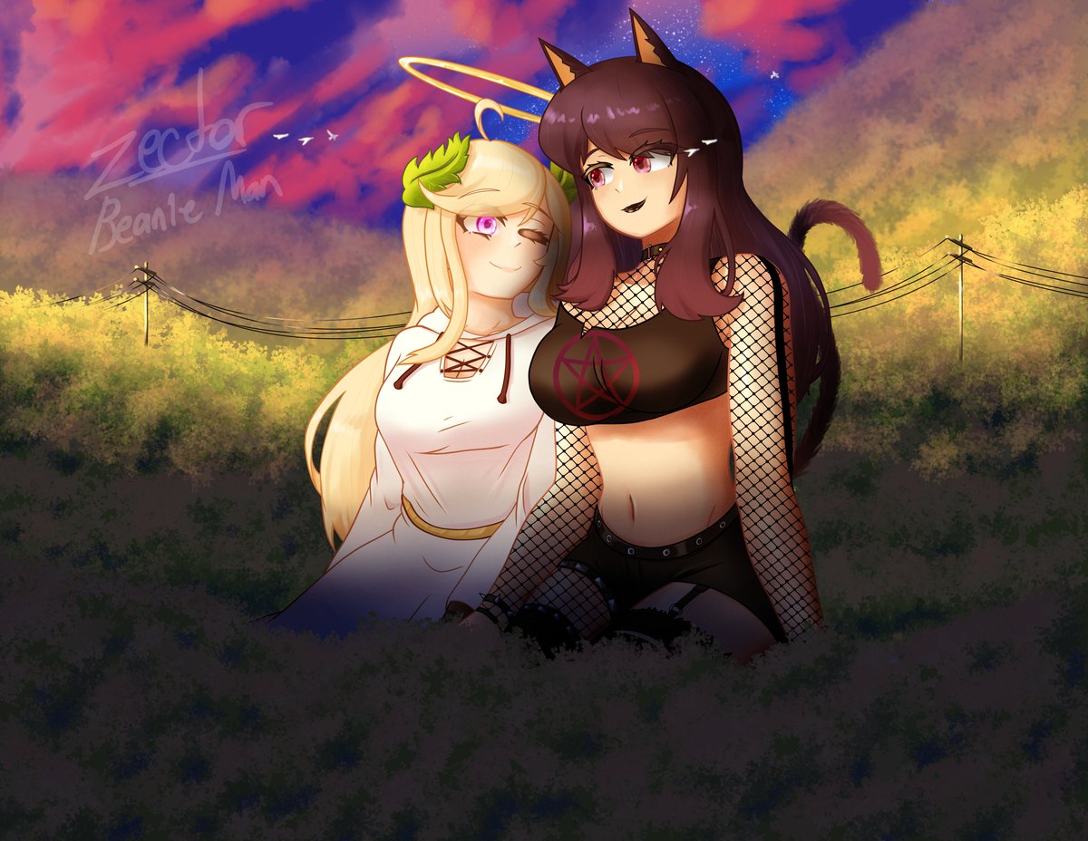 tyloriel867's tweet photo. @The_BeanieMan I mayyyyyyy be a little biased but i love hour our two characters look in this one https://t.co/VjVybLZEwi