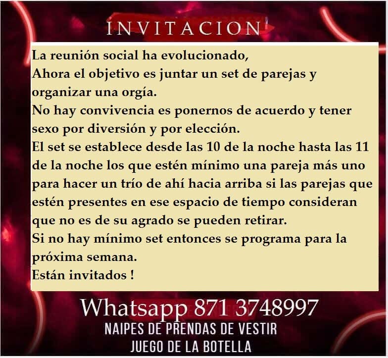 Swingers Torreón, Gómez y Lerdo tweet media