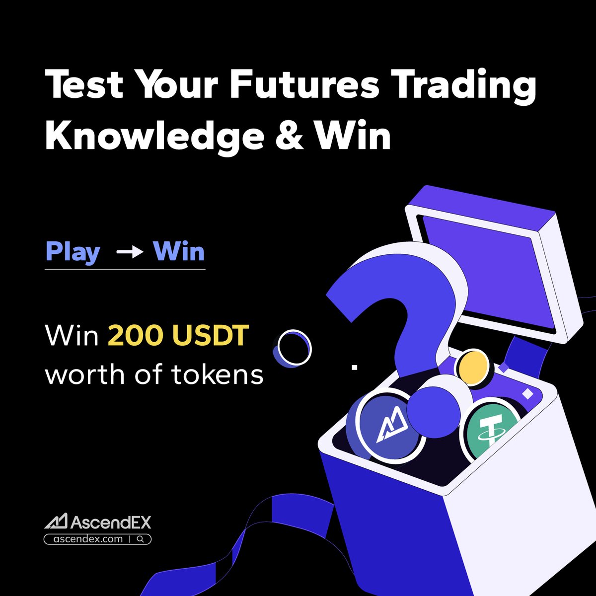 🌟 Test Your Futures Trading Knowledge &amp; Win! 🌟
🎁 Reward: 20 winners split 200 USDT in tokens!
📅 Event Period: Jan 8–15, 2026

✨ How to Enter:
1️⃣ Take the Futures Trading Quiz: Prove your market expertise!
🔗 forms.gle/79o4JDuaZ1Uo3J…
2️⃣ Follow <a href="/AscendEX_/">AscendEX</a>
3️⃣ Like, Retweet &amp; Tag
