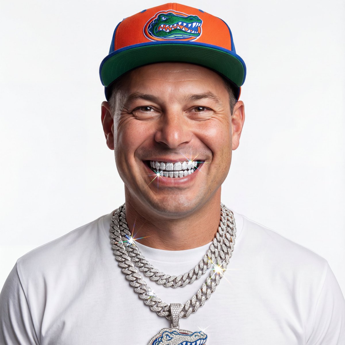 Aye <a href="/CoachJonSumrall/">Jon Sumrall</a> you invited to the cookout my boi! 😅🐊🐊🐊 #KeepCooking #FloridaGators #GatorBoysStayHot