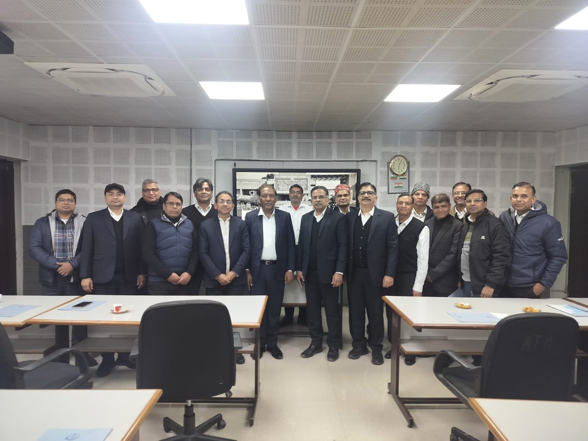✈️ ICAO STP – ATC Competency Assessment Course was successfully conducted at CATC, Prayagraj from 5–7 January 2026.
A total of 12 senior ATCOs completed this important training, aimed at enhancing ATC competency assessment skills in line with ICAO standards.
<a href="/AAI_Official/">Airports Authority of India</a>
