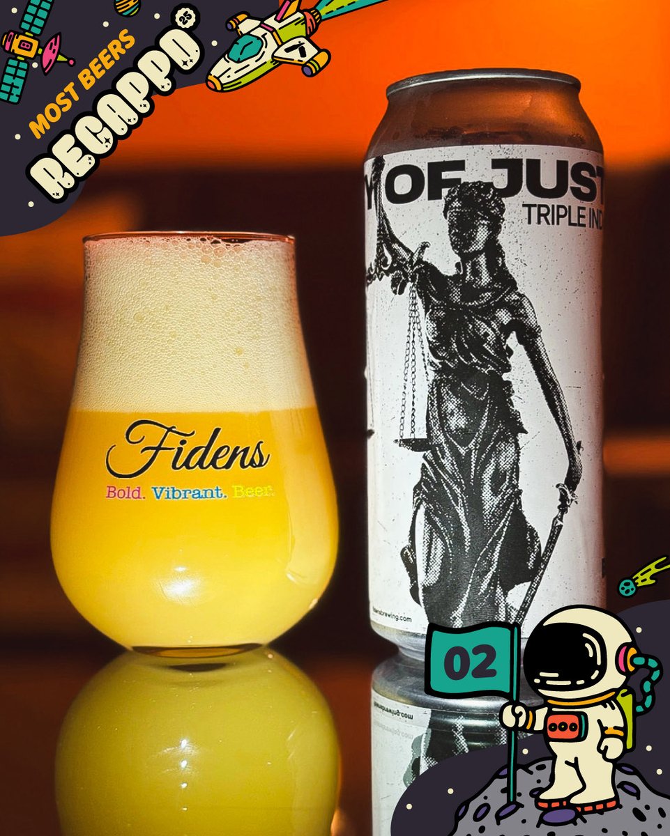 untappd's tweet image. Most Beers Created in 2025!

In 2025, these breweries blasted off into the cosmos of creativity, crafting a galaxy of new brews that are out of this world!

1. 🇺🇸 Tree House Brewing Co - 373
2. 🇺🇸 Fidens Brewing Co - 268
3. 🇺🇸 3 Sheeps Brewing Co - 236
4. 🇨🇦 Nano Cinco - 215