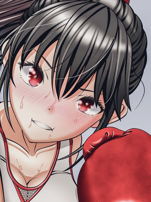 過去絵の顔リメイクφ(^-^) 